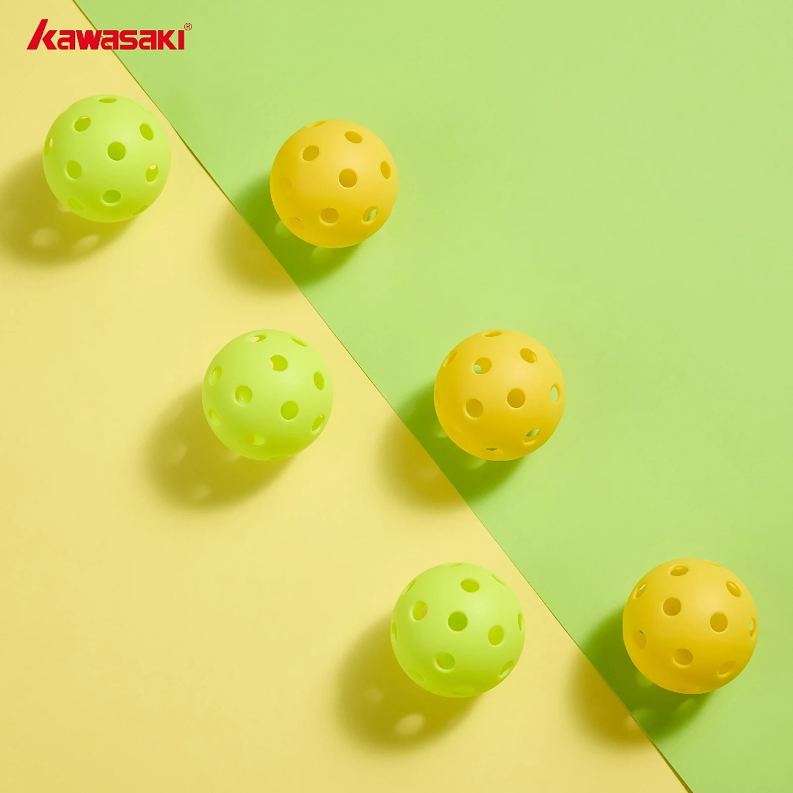 كاواساكي بيكل بول مجداف أورورا 15 ملم مضرب مخلل من الألياف الزجاجية للمبتدئين في الهجوم