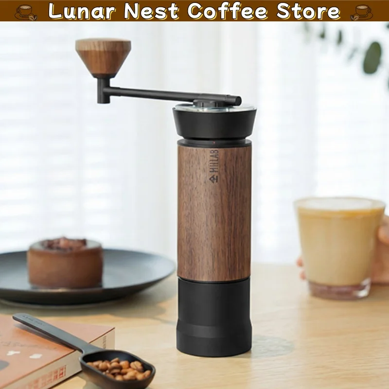 New Timemore Millab M01 Manual Coffee Grinder Wooden Hand Crank Coffee Bean Mill Espresso Pour Over Home Office Gift For Barista