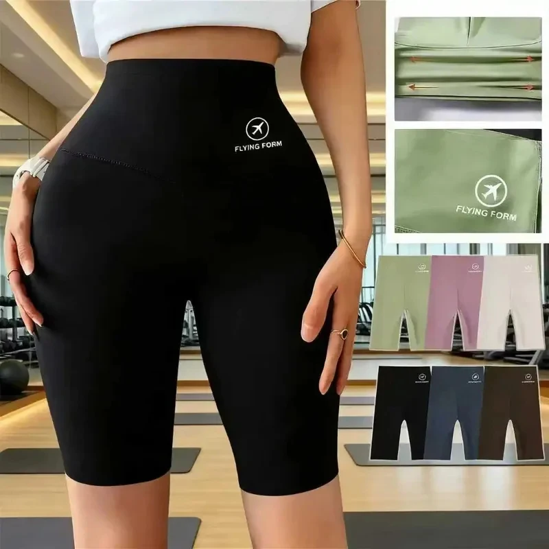 2026 M-L 13-inch women's short pants - sports pants - suitable for women - new cycling and sports pants - high-waisted supportiv image 2