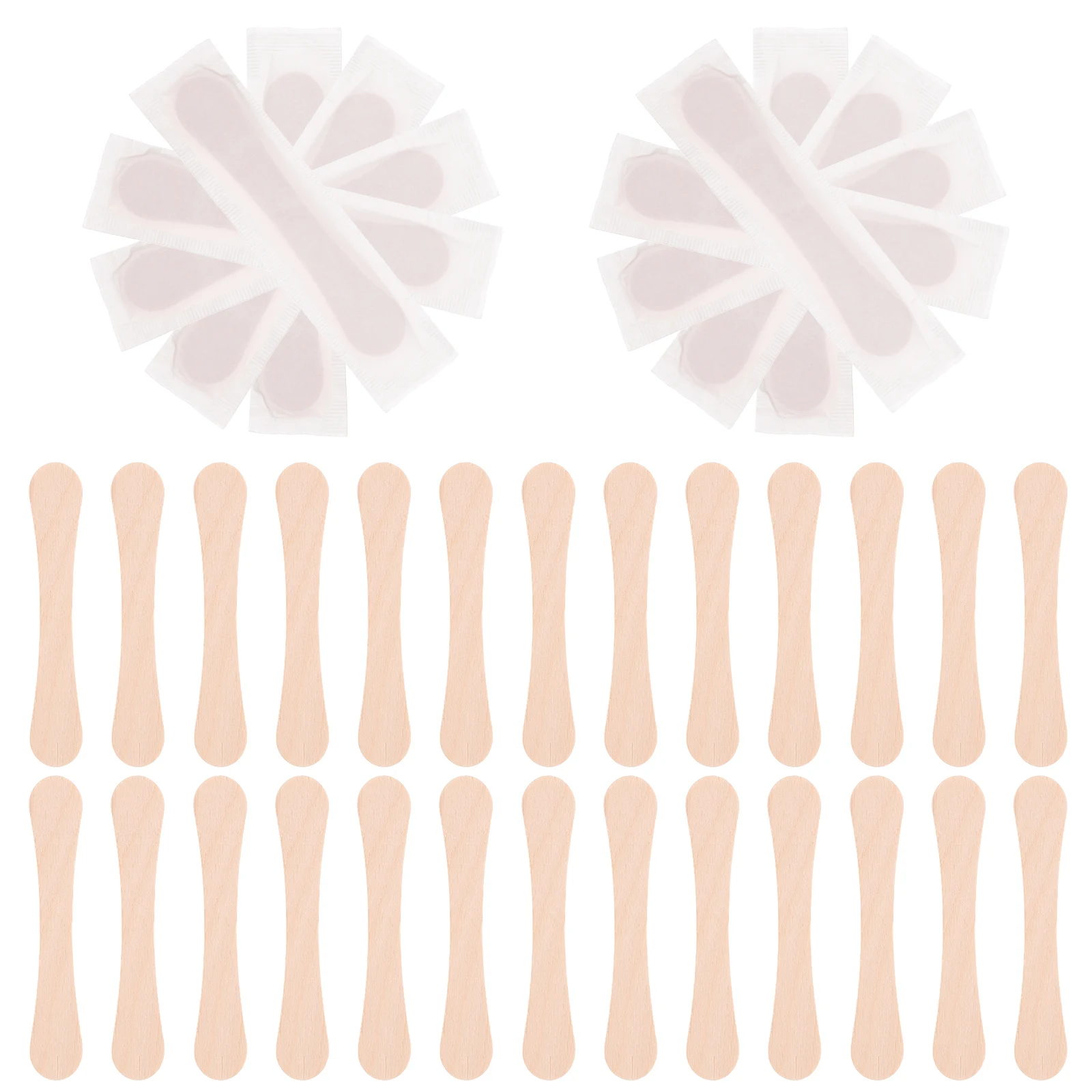 

120 Pcs Ice Cream Wooden Spoons Biodegradable Dessert Utensils for Crafts Parties Sampling Yogurt Cakes Sweet Treats