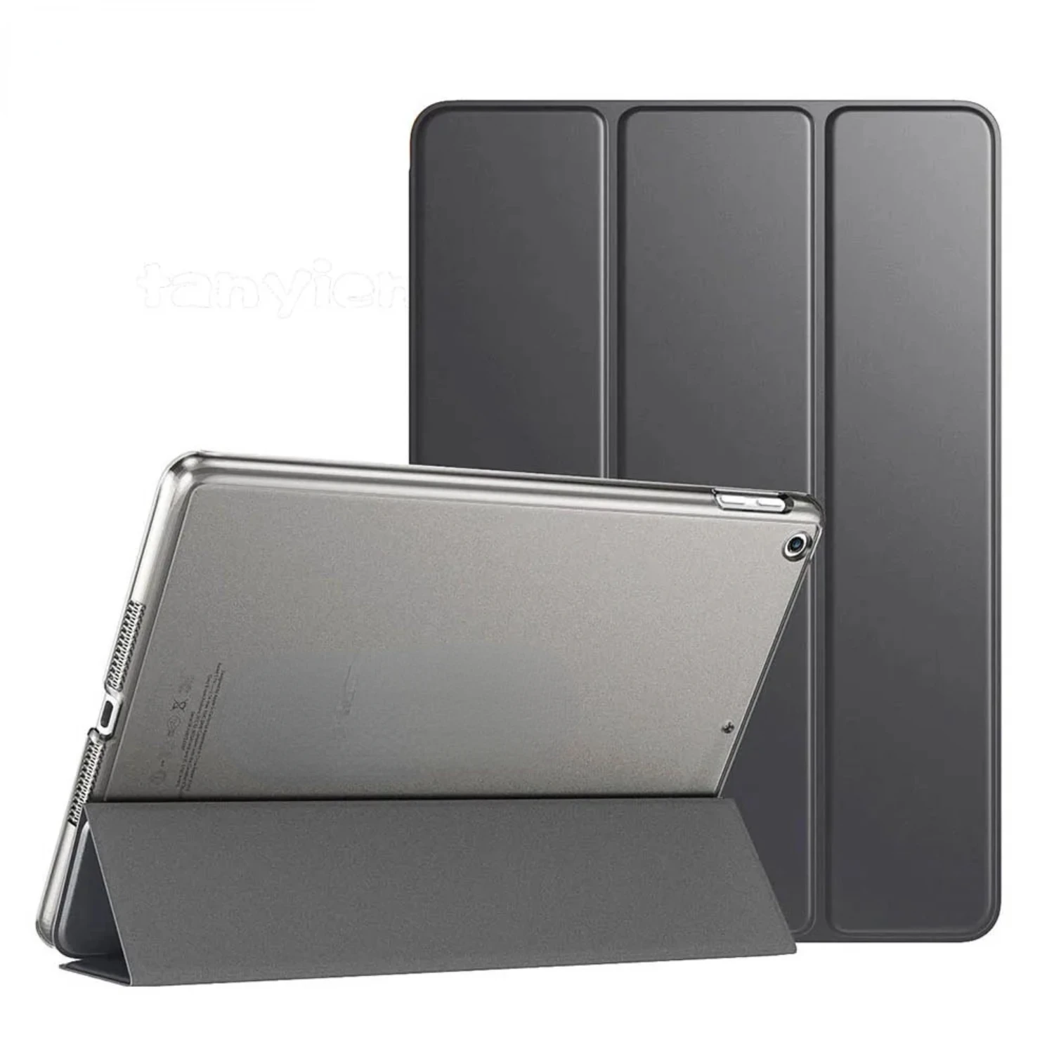 Tablet Case    Air 2 9.7 2014 Air2 A1566 A1567 Trifold  PU Leather Flip Coque Auto Wake ＆ Sleep Smart Cover