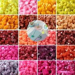 500g Pearlescent Octagonal Sealing Wax Particles Retro Wax Making Material Handbook Greeting Card Gift Decoration Craft