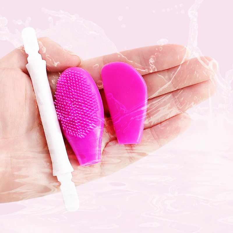 Cute Face Mask Brush Silicone Facial Mask Mud Mixing Brushes Original Soft Fashion Beauty Women Skin Face Care Makeup Tools