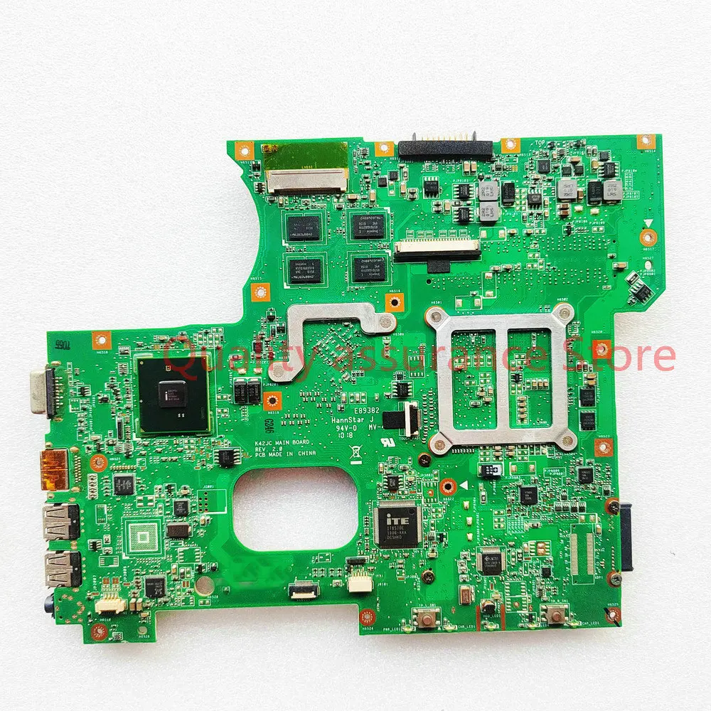 For ASUS K42JC K42JR K42JY K42JZ K42JE X42J A42J K42J A40J Laptop Motherboard+CPU+Heatsink HM55 Mainboard DDR3