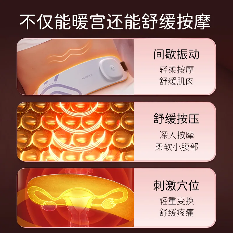 따뜻한 궁전 보물 소녀 아줌마의 신성 도구, 뜨거운 압축 벨트 마사지 기구, 따뜻한 궁전 기구