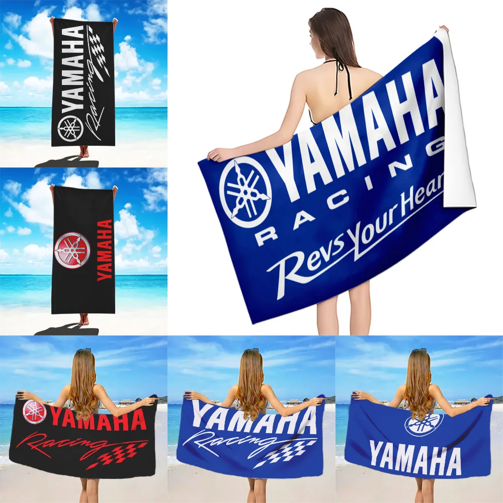 Racing-Y-Yamahas Citys Beach Towel Microfiber Sand Free Quick Dry Soft Sandproof Pool Towels Gift for Women Travel Shower