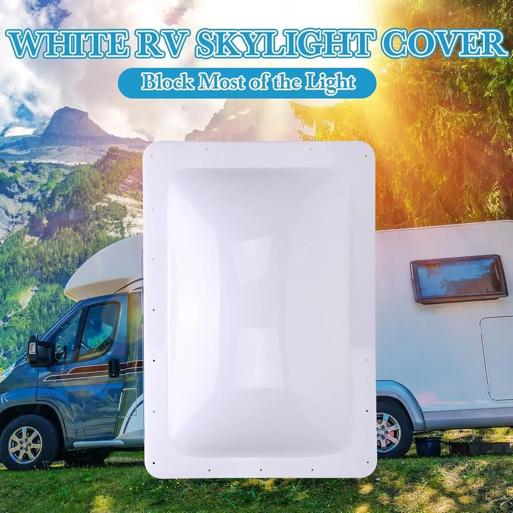 طقم استبدال كوة RV، طقم كوة OD RV مقاس 18 بوصة × 26 بوصة قبة خارجية تناسب فتحات كوة 14 بوصة × 22 بوصة، استبدال كوة دش RV