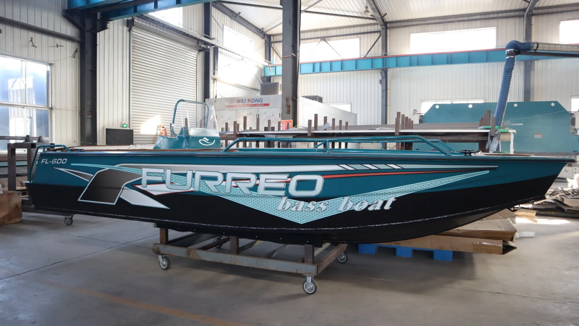 19.7ft Leisure Boat 6m Furreo FL600 Aluminum Hull Yacht China Factory Direct Sales 30% lighter than fiberglass Boats Deep V Hull