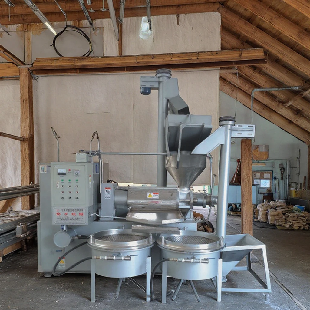 Large Capacity Commercial Use Cold Oil Press Machine Of Sunflower Copra Groundnut Oil Extraction Machine