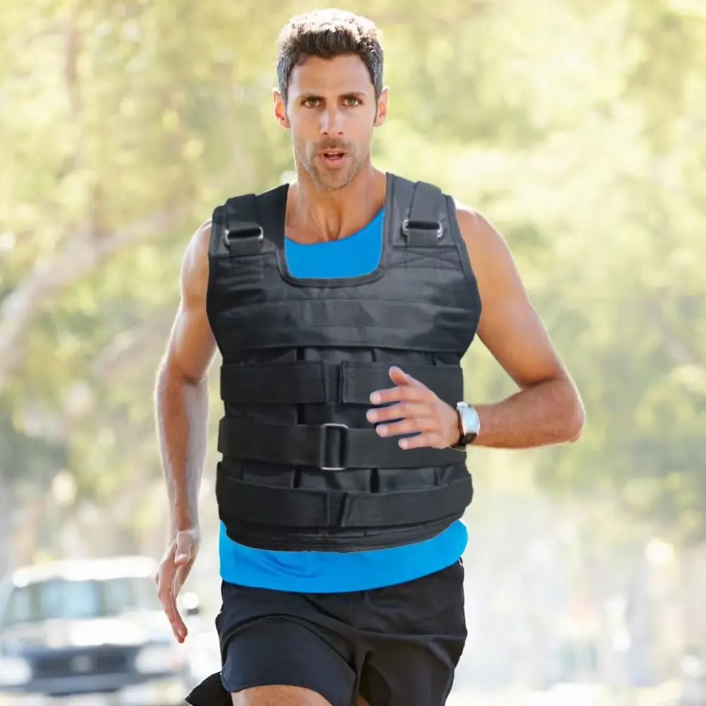 

Sand Clothing Oxford Cloth Running Vest Adjustable Comfortable Weight-bearing Vest Weight Loading Breathable