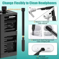 32-in-1 Multi-Functional Deep Cleaning Kit for iPhone Ports, AirPods, Keyboard, and Keycap Removal - Precision Tools 3