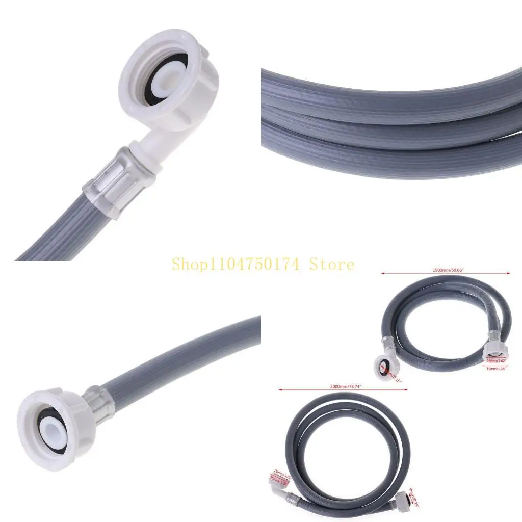 Washing Machine Dishwasher Inlet Pipe Water Feed Fill Hose With 90 Degree Bend Top Sale