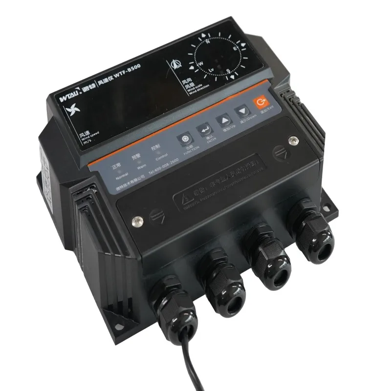 High Performance Digital Anemometer with Stable LCD Display Speed and Velocity Meter for Crane and Lift Safety