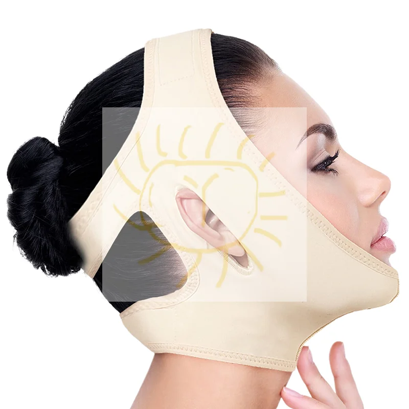 

Face Lift Up Mask Cheek Chin Neck Slimming Thin Belt Strap Beauty Delicate Facial Thin Face Mask