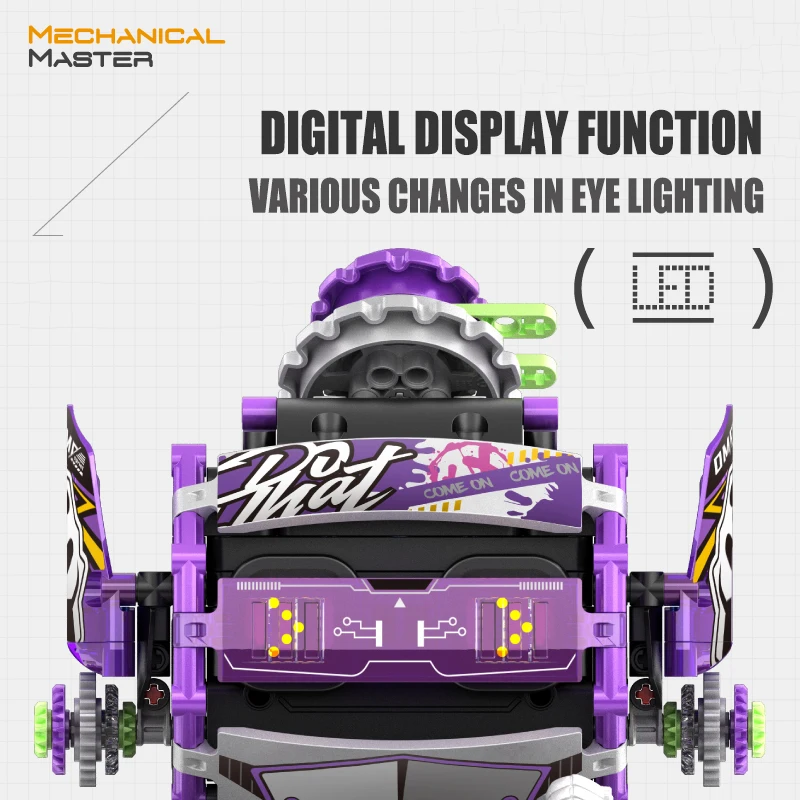 Technical Intelligent 3-in-1 Robot APP Remote Control Bricks Building Blocks Programming Toys For Adults Gift Educational Set