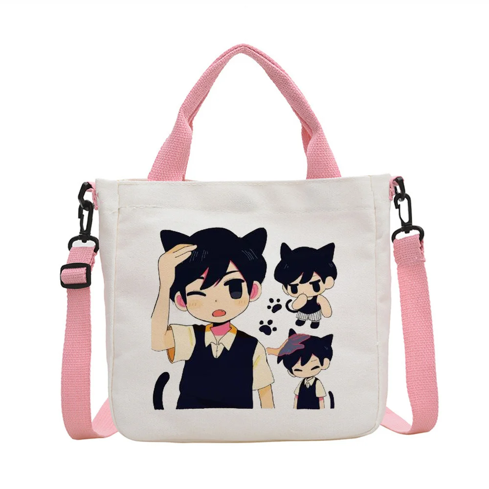 Omori tote bag shoulder  torba na zakupy bolsas de tela y2k femme