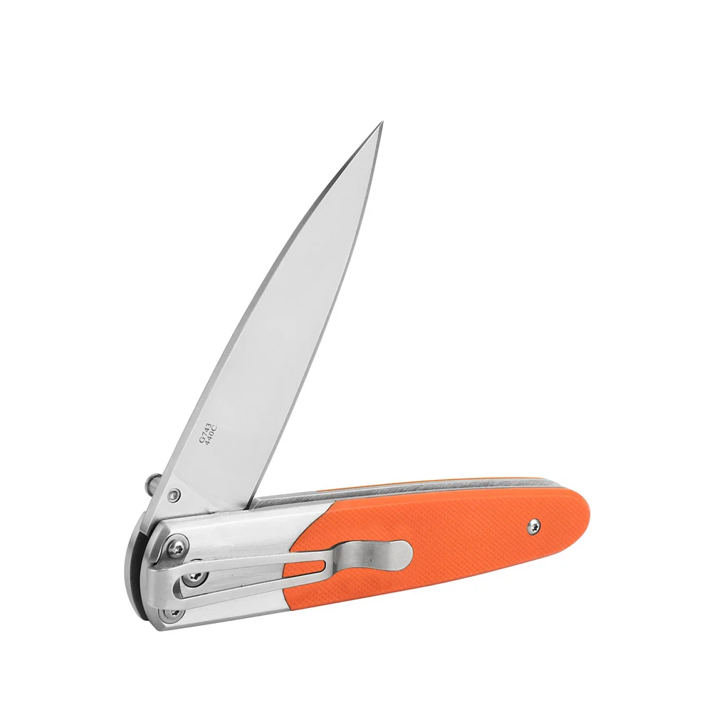 58-60HRC Ganzo G743-1 Folding Knife 440C Blade G10 Handle Survival Camping Hunting EDC Outdoor Tool - view 4