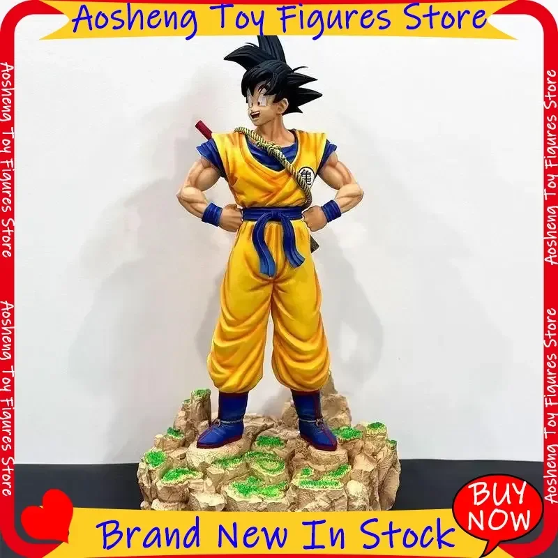 JT Statue Is About 67cm Dragon Ball Dream Goku Super Saiyan Action Figures Anime Peripheral Art Play Ornaments Gifts