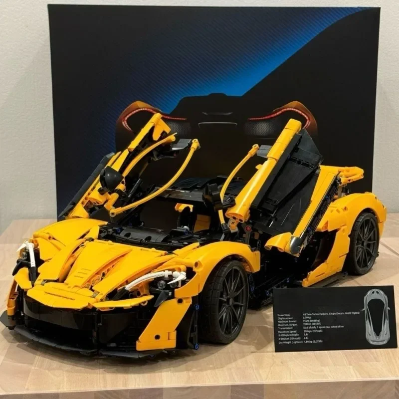 

2025 New P1 Super Racing Car Model Building Blocks 1:8 Assembly Set Bricks Technical Toys For Children Christmas Gifts