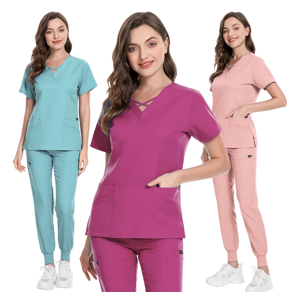 

Women's Handwashing Overalls Thickened High-Quality Spa Doctor Nurse Beauty Salon Cleaning Wear