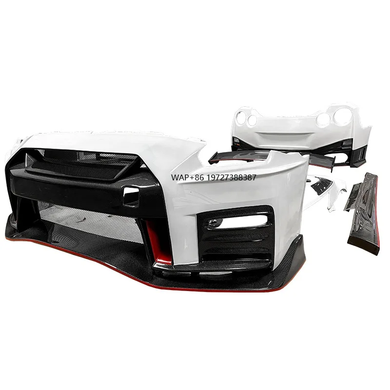 

From Nurburgring to Your Driveway - Nismo Style Carbon Fiber FRP Hybrid Front Bumper for GTR R35