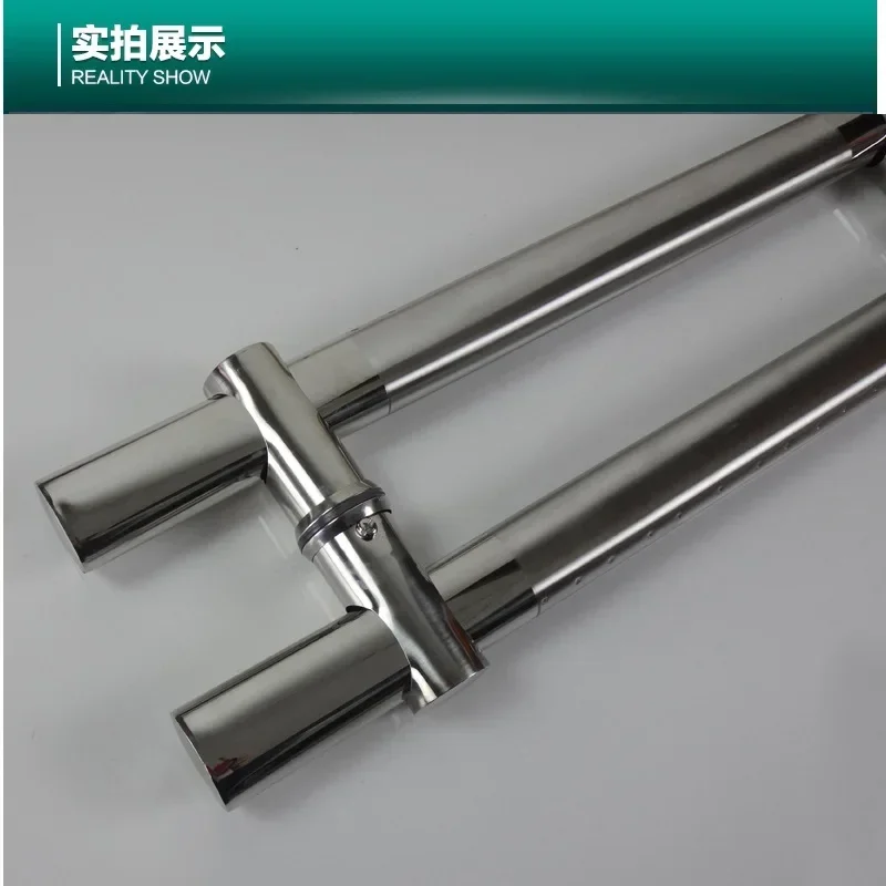 Adjustable distance between glass door handle holes and stainless steel handle(XYLS-003)