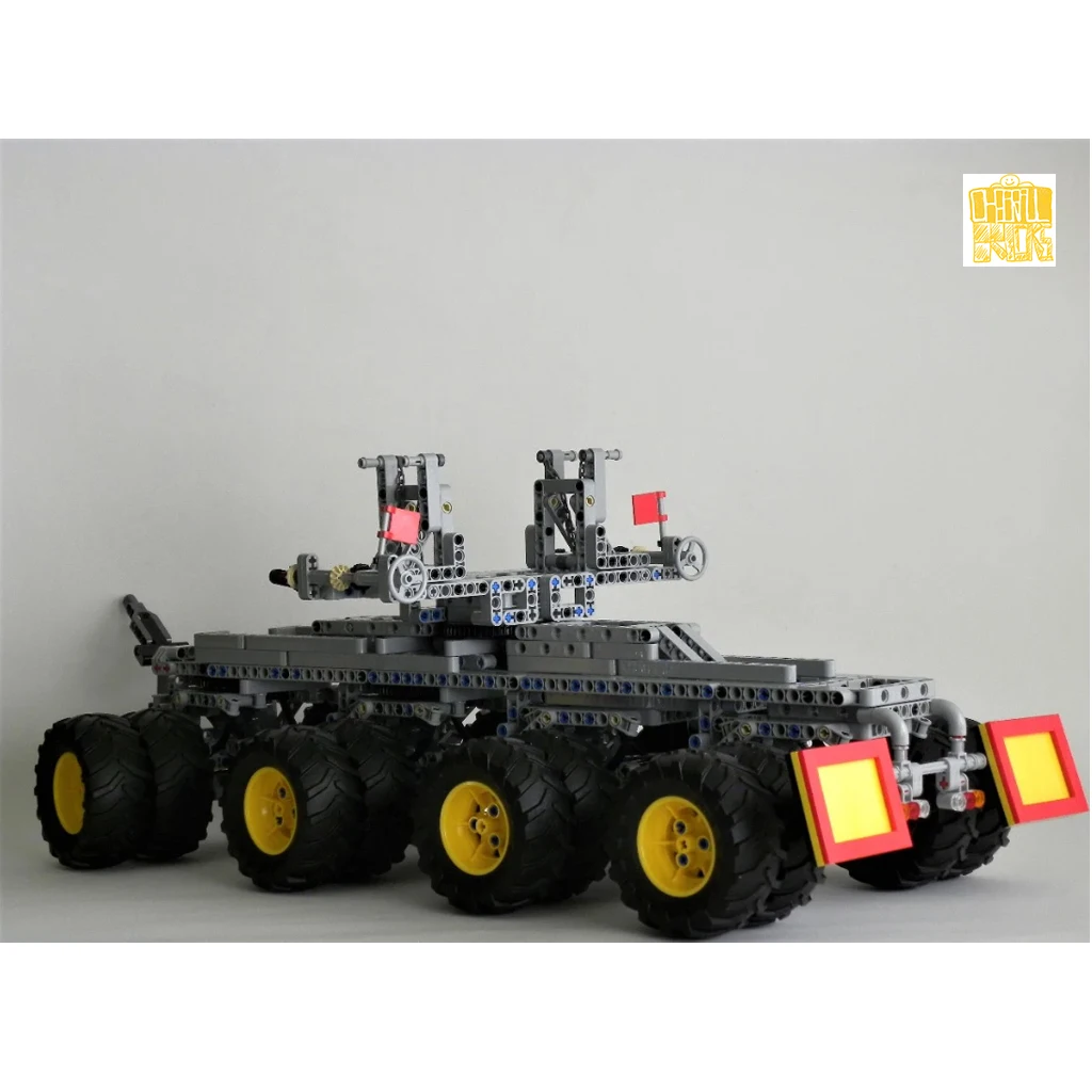 MOC XM401 Trailer Combination with Beam Model With PDF Drawings Building Blocks Bricks Birthday Christmas Gifts