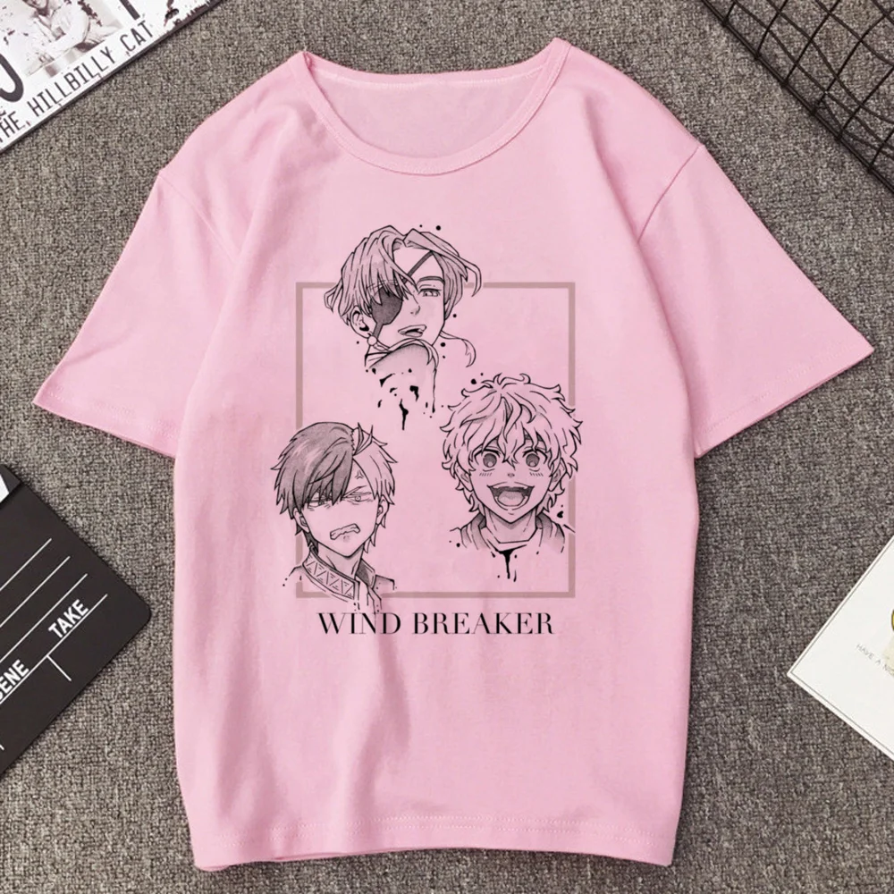 Wind Breaker t shirt girl gyaru cheap cute dollette jojifuku shirt cute goth harajuku cheap manga