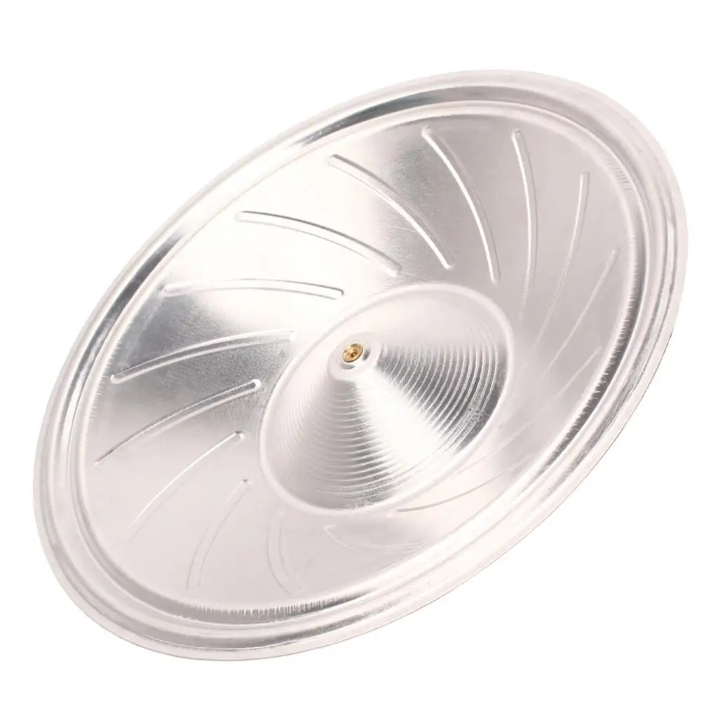 

Durable Resonator Cone Silver Guitar Tool Spun Aluminum Echo Cover for Dobro Resonator Guitar Accessories