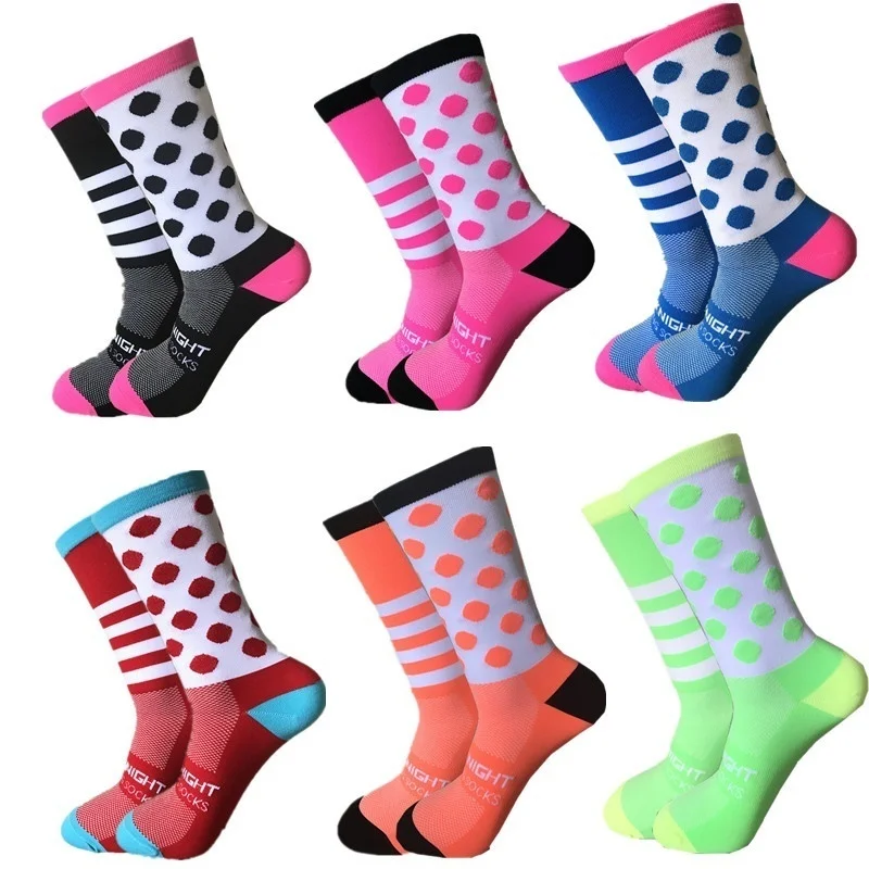 

New Cycling Socks Men Women Sports Bike Running Compression Socks