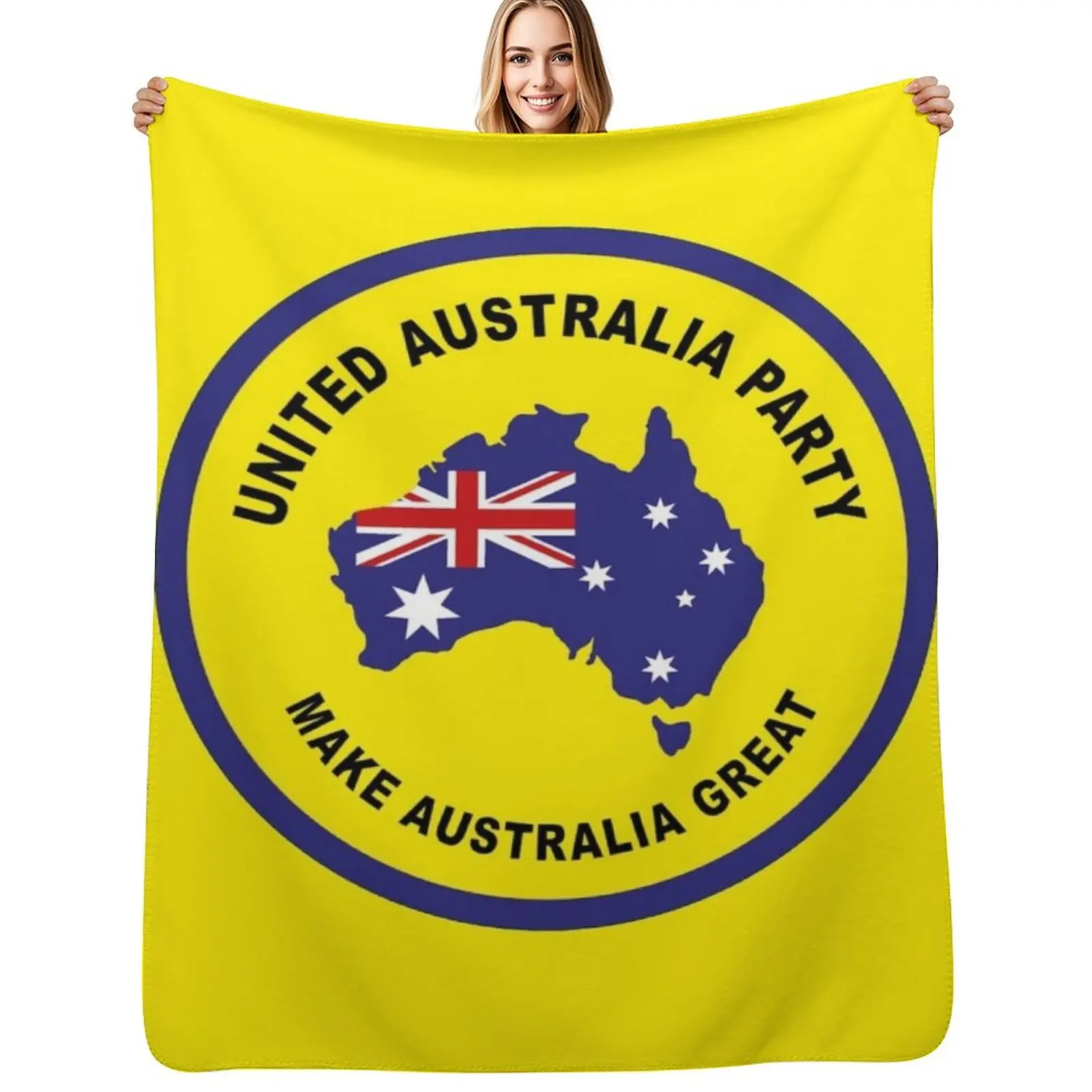 

Clive Palmer's United Australia Party Throw Blanket manga Summer Sofa Quilt Thermal Blankets