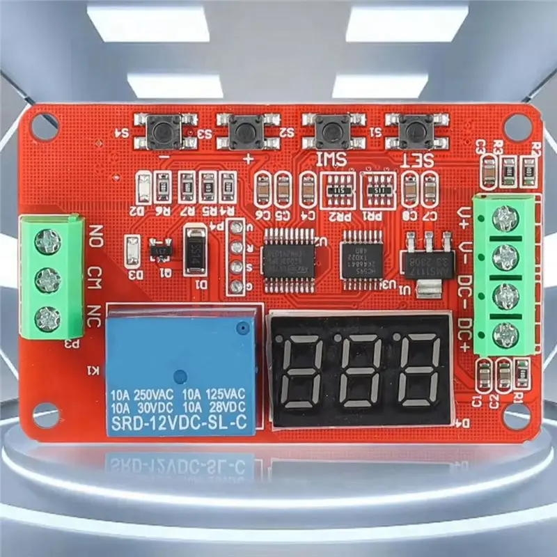 DC 5V 12V 24V DVB01 Digital Voltage Comparator Module Voltage Measurement Charge Discharge Monitoring System