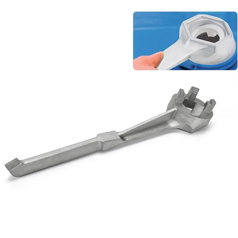

Drum Opener Oil Drum Cover Wrench Barrel Opener Aluminum DRUM WRENCH Oil Drum Cover Opener Aluminum Alloy Disassembly