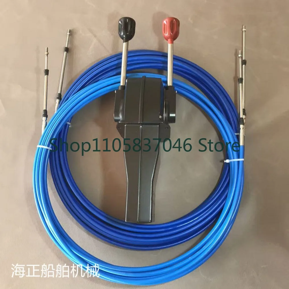 Marine throttle controller soft axis hanging gear throttle gear box operating handle servo manipulator