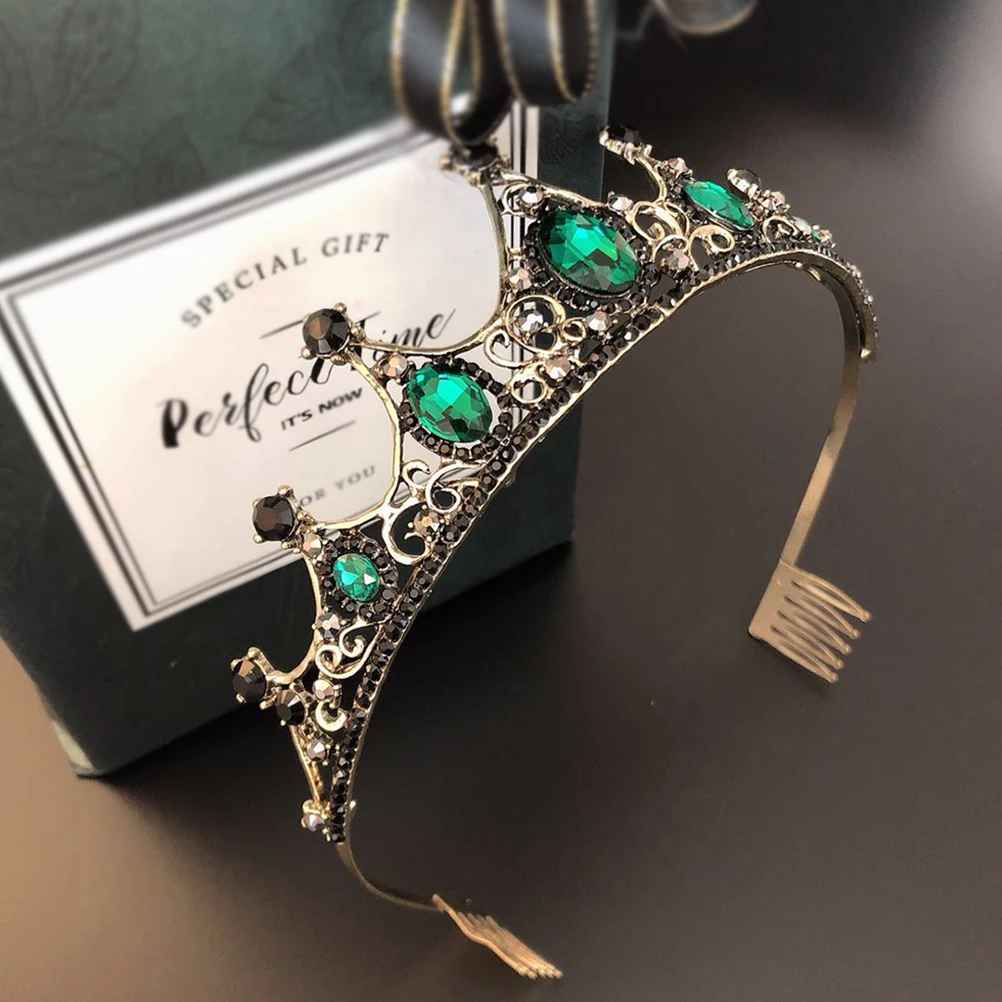 

Rhinestone Hair Comb Crown Bridal Accessories Wedding Headdress Fashion Headwear Photography Elegant Gorgeous Brightness Unique