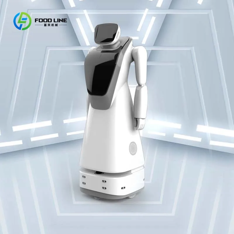 스마트 인공지능 배송 휴머노이드 상업용 로봇 환영 인사 접대 서비스 안내 전시 로봇