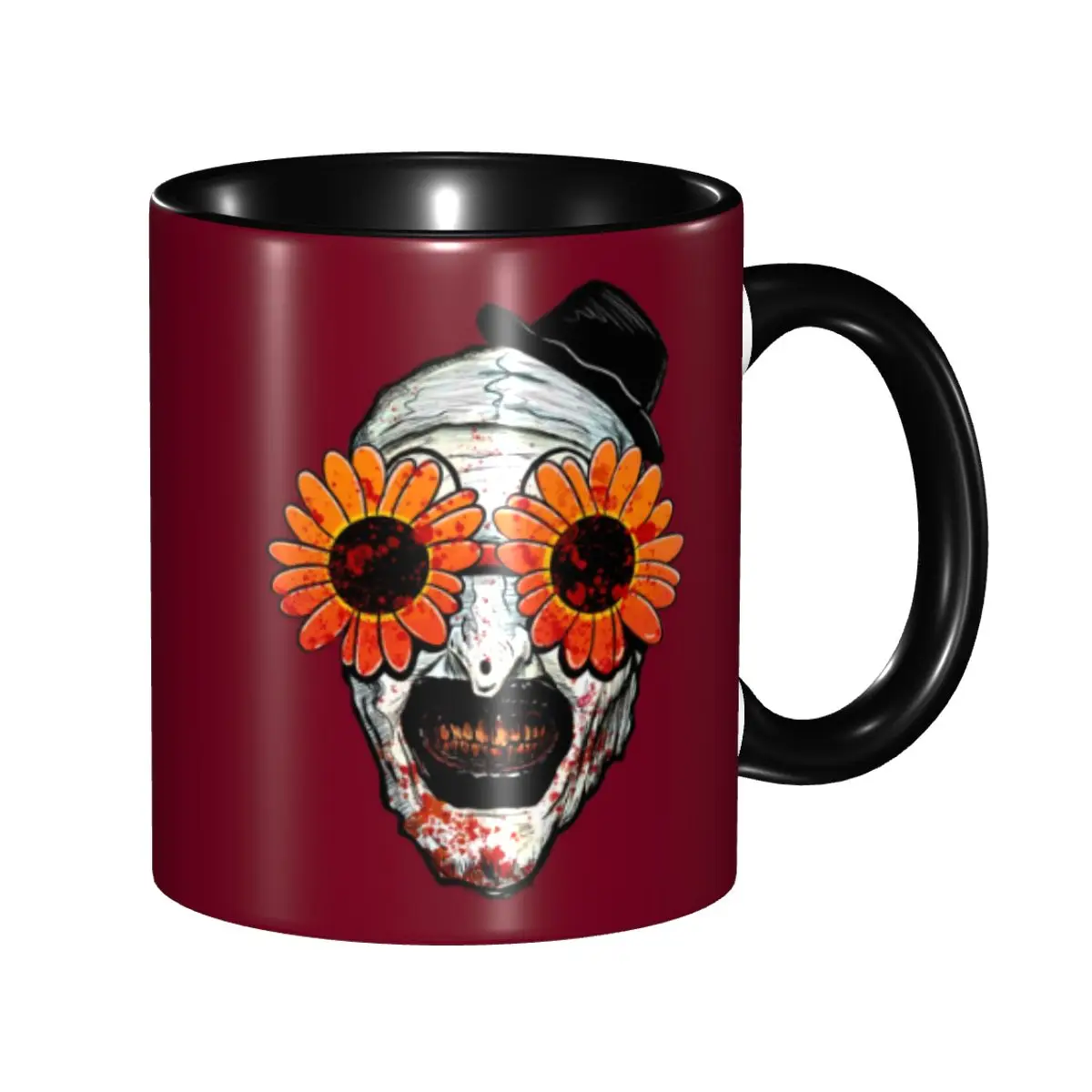 Terrifier Mug Custom Ceramic Coffee Mug Cup Creative Present