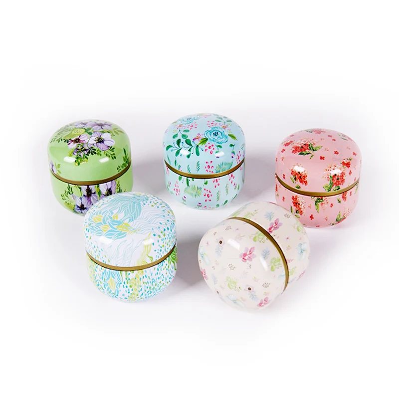 Mini Tea Storage Containers, Tea Tins, Coffee Tins, Food Storage Container for Tea, Coffee Herb, Candy, Chocolate, Sugar Spices