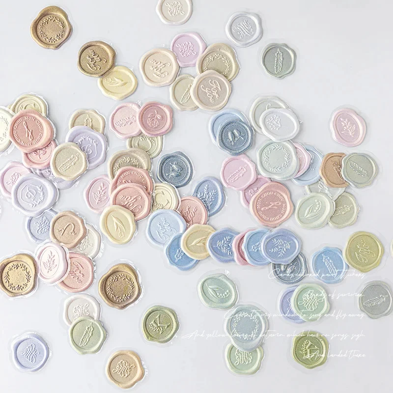 Wax Seal Stamp Kit - 1/2/3/4set Vintage Wax Seal Stamp Stickers