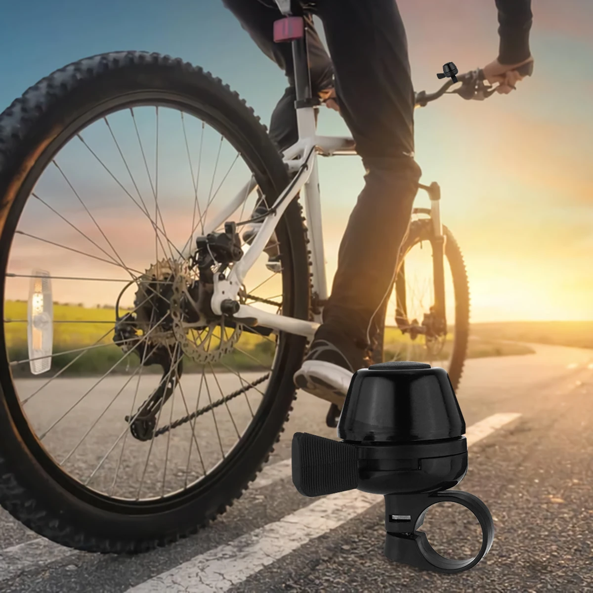 

3 pcs Bicycle Vintage Bell Cycling Bike Ring Bells for Adults Kids Aluminum Alloy Durable Clear Sound Safety Guarantee