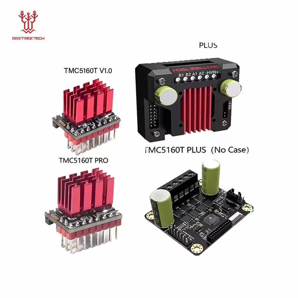 BIGTREETEH TMC5160T Pro/Plus SPI Sterownik silnika krokowego do Octopus Pro SKR 3 EZ do Ender 3 V2 Upgrade Voron Części do drukarek 3D