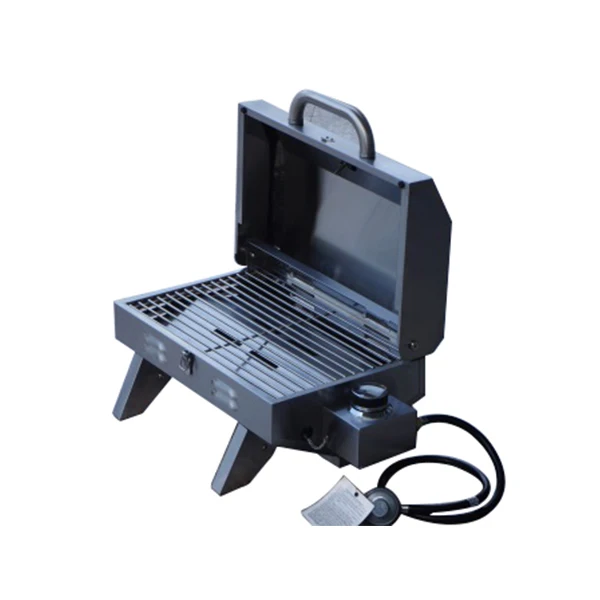 Stainless Steel Gas Barbecue Grill Portable BBQ 12000BTU Stainless Steel Main Burner Full Stainless Steel, Not Coated