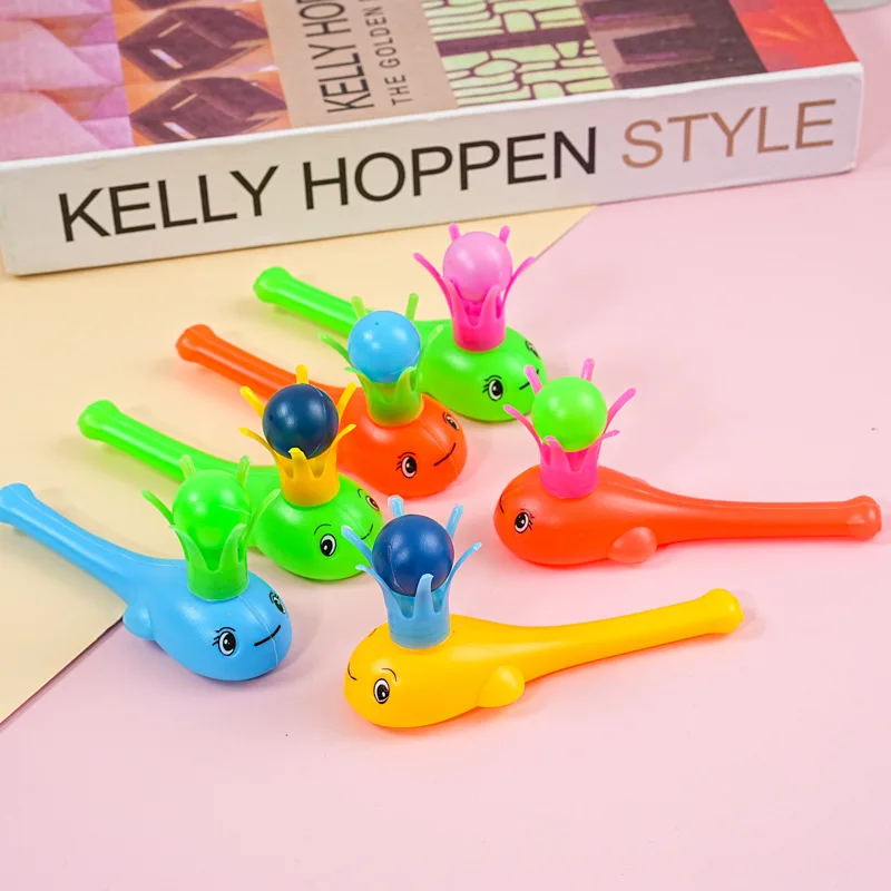 10 قطعة جديد لطيف الحوت الإرتفاع ضربة الكرة لعبة الإبداعية لغز الإرتفاع ماجيك الكرة الأطفال حفلة اللعب التفاعلية