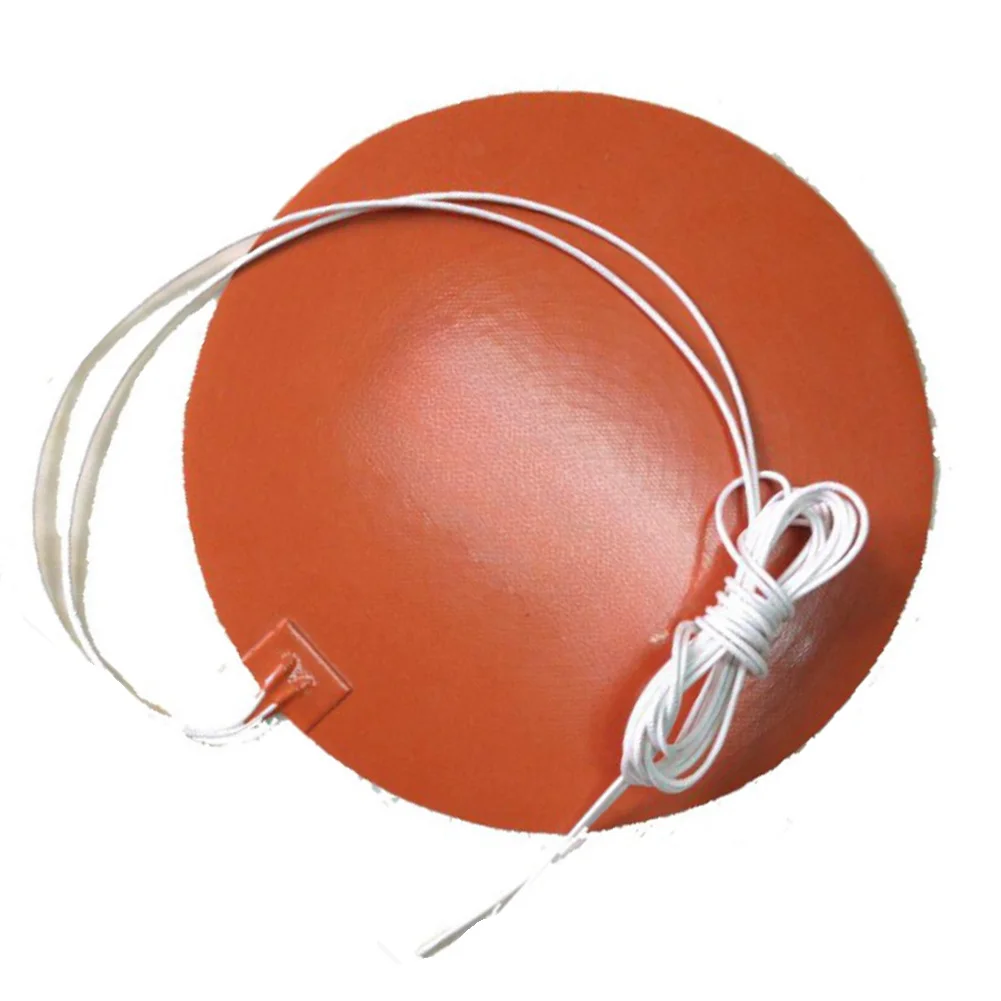 4pcs Flexible Silicone Heating Pad 12V 5W Waterproof Heater Film For Temperature Control Industrial Personal Use Mat