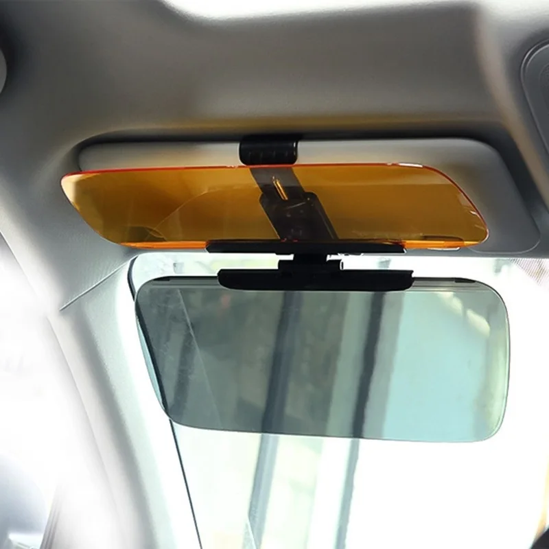 -2146 Car Double Side Anti-Glare Dazzling Goggle Driving Mirror Sun Visors