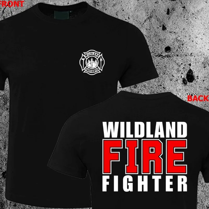 

Лето 25, новая спасательная команда пожарных в пустыне с одинаковым принтом для мужчин и женщин носят футболку из чистого хлопка с короткими рукавами