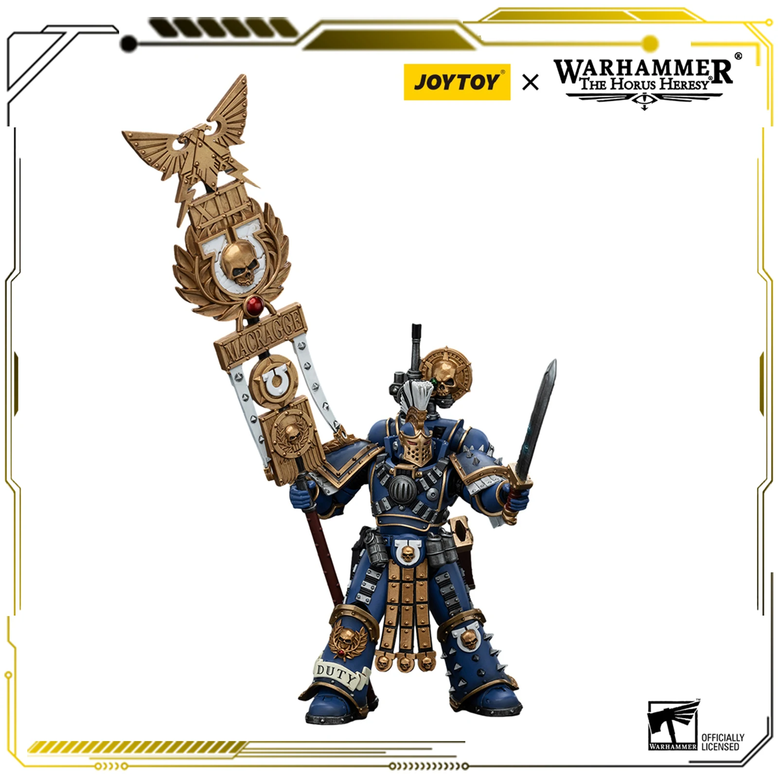

JOYTOY Warhammer 40000 1/18 Action Figures 13.8cm Ultramarines Remus Ventanus JT00232