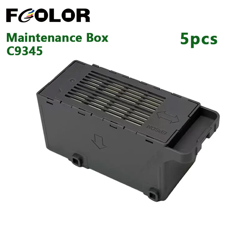 5pcs C9345 Maintenance Box Compatible for Epson L18050 L8050 L8058 DTF Printer