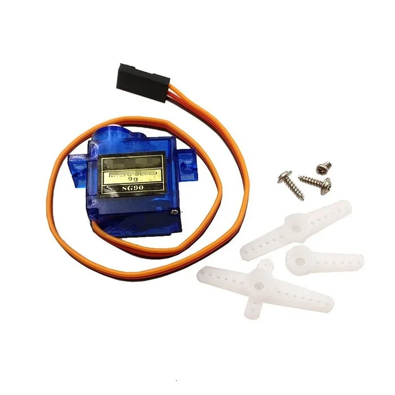 1 Pcs SG90 9G Micro Mini Servos SG90 Servo for RC 250 450 Helicoper Airplane Car ship Boat Robot MG90S