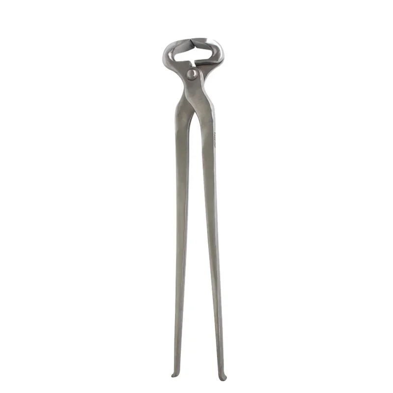 Stainless steel multi-functional hoof trimming pliers for cattle and sheep, includes a hoof trimming knife.